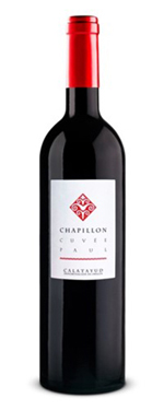 CHAPILLON CUVEE PAUL 2015
DO CATAYUD
OAK: 12  month
VARIETIES: 100% Old Vine Garnacha( 70 years)
Area: DO Calatayud